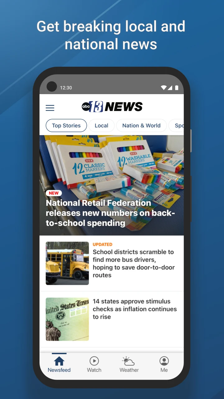 WSET ABC 13 News screenshot